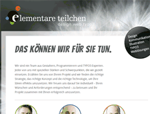 Tablet Screenshot of elementare-teilchen.de